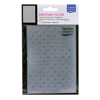 Vaessen Creative Embossing Folder - Überschneidende Kreise